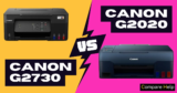 Canon G2730 vs G2020: Printer Comparison