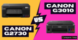 Canon G2730 vs G3010: Printer Comparison